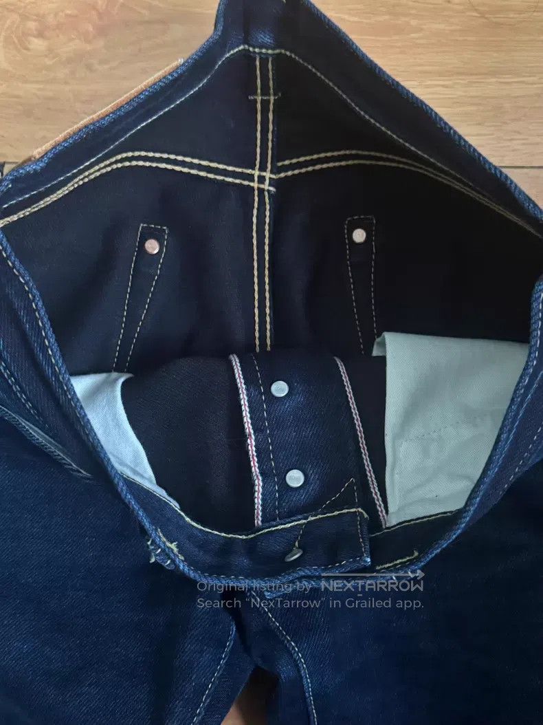 Iron Heart Iron Heart Black and blue double-dyed jeans Size US 32 / EU 48 - 5 Thumbnail