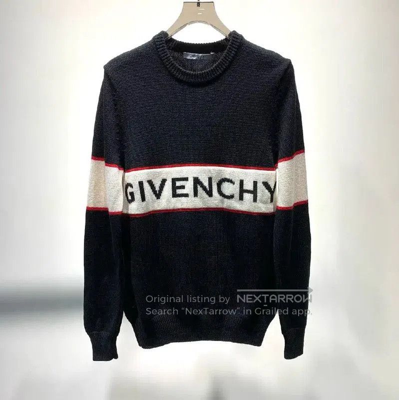 Givenchy Givenchy Black Wool Women's Knit Sweater . Size S / US 4 / IT 40 - 1 Thumbnail