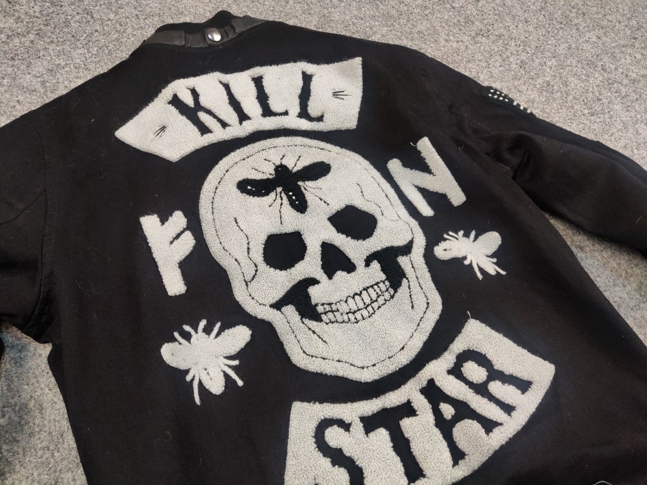 Japanese Brand Killstar Bomber Logo Gothic Avant Garde Skeleton Jacket Size US S / EU 44-46 / 1 - 13 Thumbnail