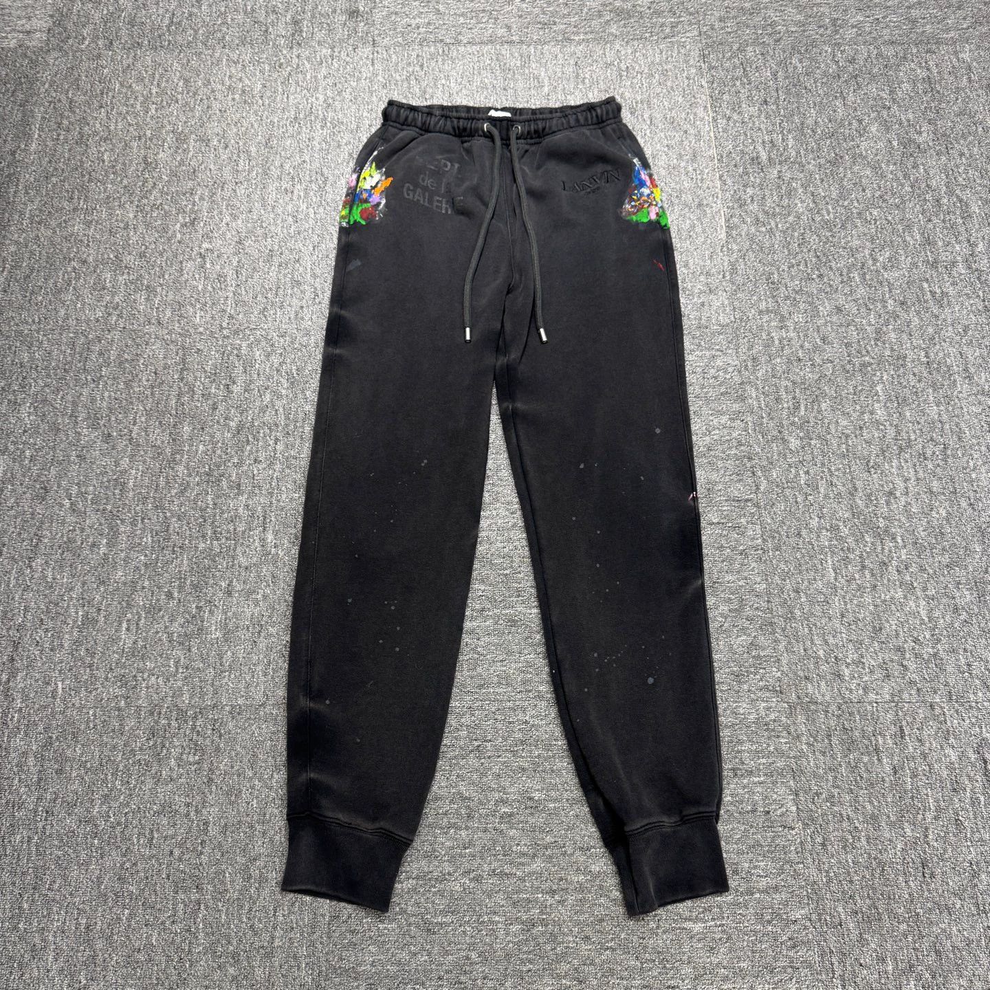 Lanvin LANVIN Splatter Cuffed Pants 95 New size tag cut Size US 29 - 1 Thumbnail