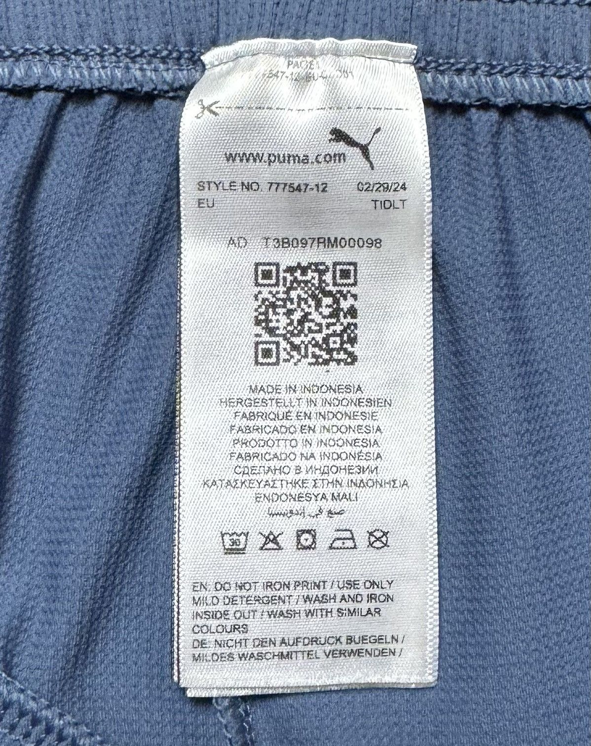 Puma Manchester City 2024 2025 Football Soccer Shorts Puma Size US 32 / EU 48 - 10 Thumbnail