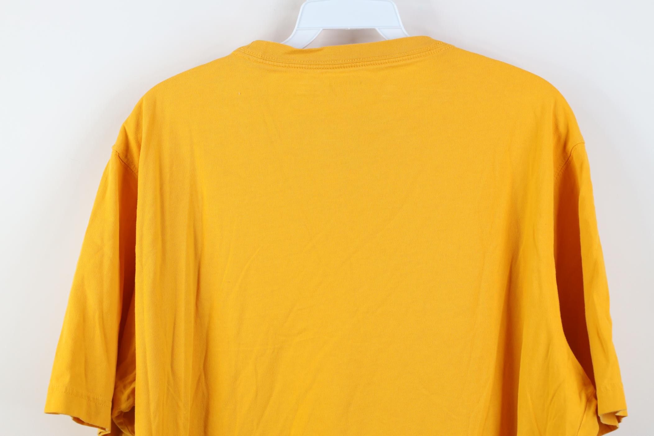 Lands' End Vintage Y2K Lands End Short Sleeve T-Shirt Yellow Cotton Size US L / EU 52-54 / 3 - 16 Thumbnail