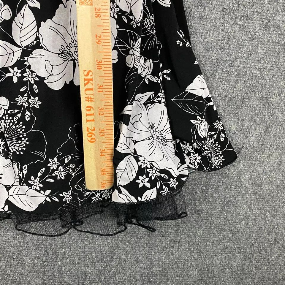 Other Trixxi Dress Women's Small A-Line Floral Black White S Size S / US 4 / IT 40 - 5 Thumbnail