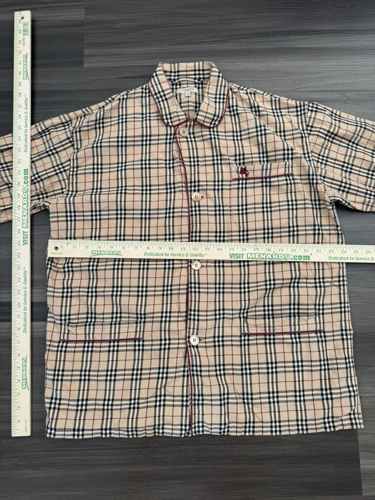 Burberry Burberry London Nova Check Pattern Pajamas Button-Up Men’s M Size US M / EU 48-50 / 2 - 7 Thumbnail