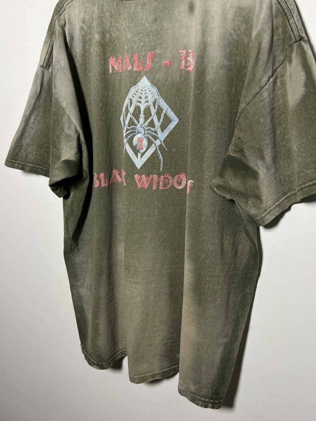 Seditionaries MALS-13 “Black Widows” Faded Military Tee Size US XL / EU 56 / 4 - 9 Thumbnail