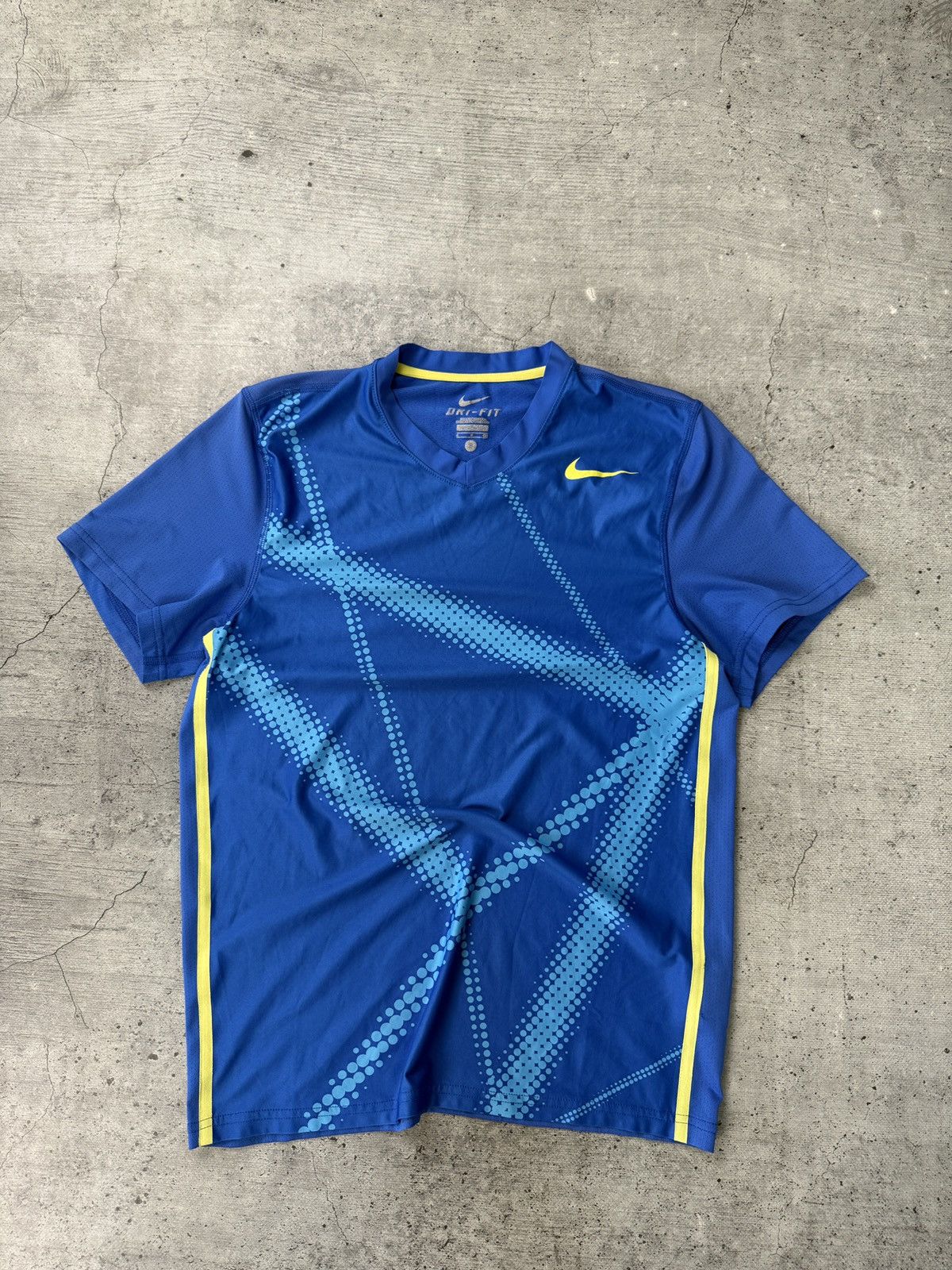 Nike Rafael Nadal 2011 US Open Final Match Worn Shirt