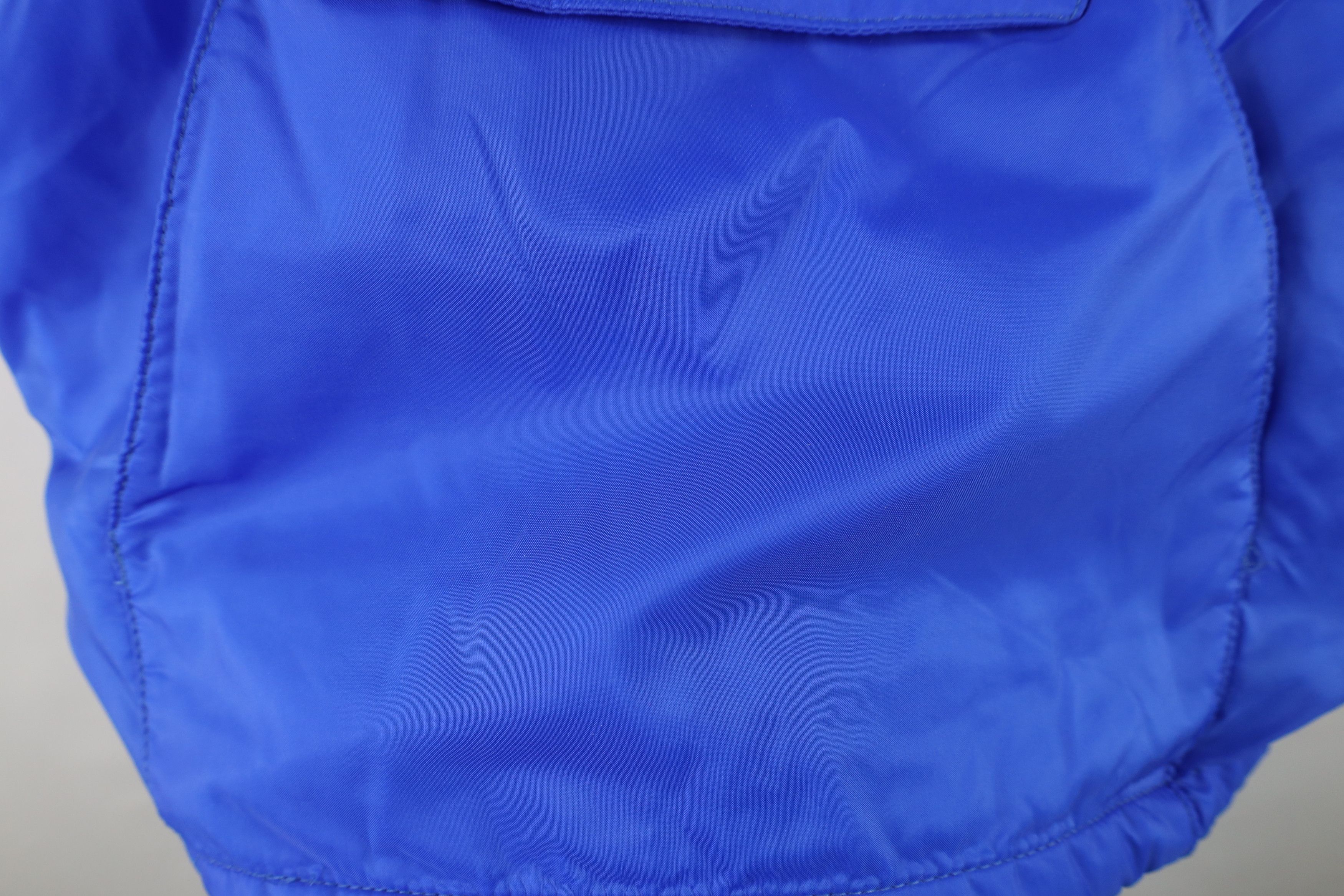 Vintage Vintage 90s Streetwear Anorak Windbreaker Jacket Blue USA Size US L / EU 52-54 / 3 - 5 Thumbnail