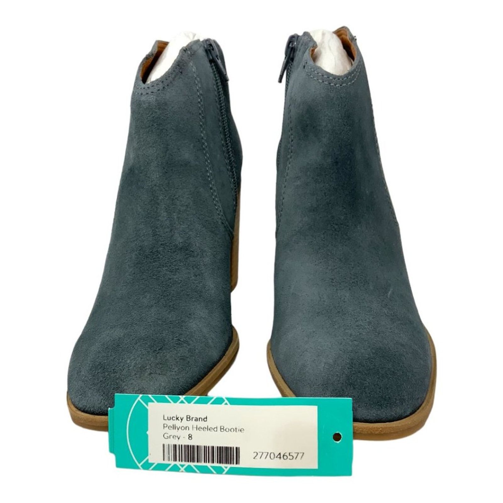 Lucky Brand Lucky Brand Pellyon Stack Heel Bootie Gray 8 NWT $149 MSRP Size US 8 / IT 38 - 5 Thumbnail
