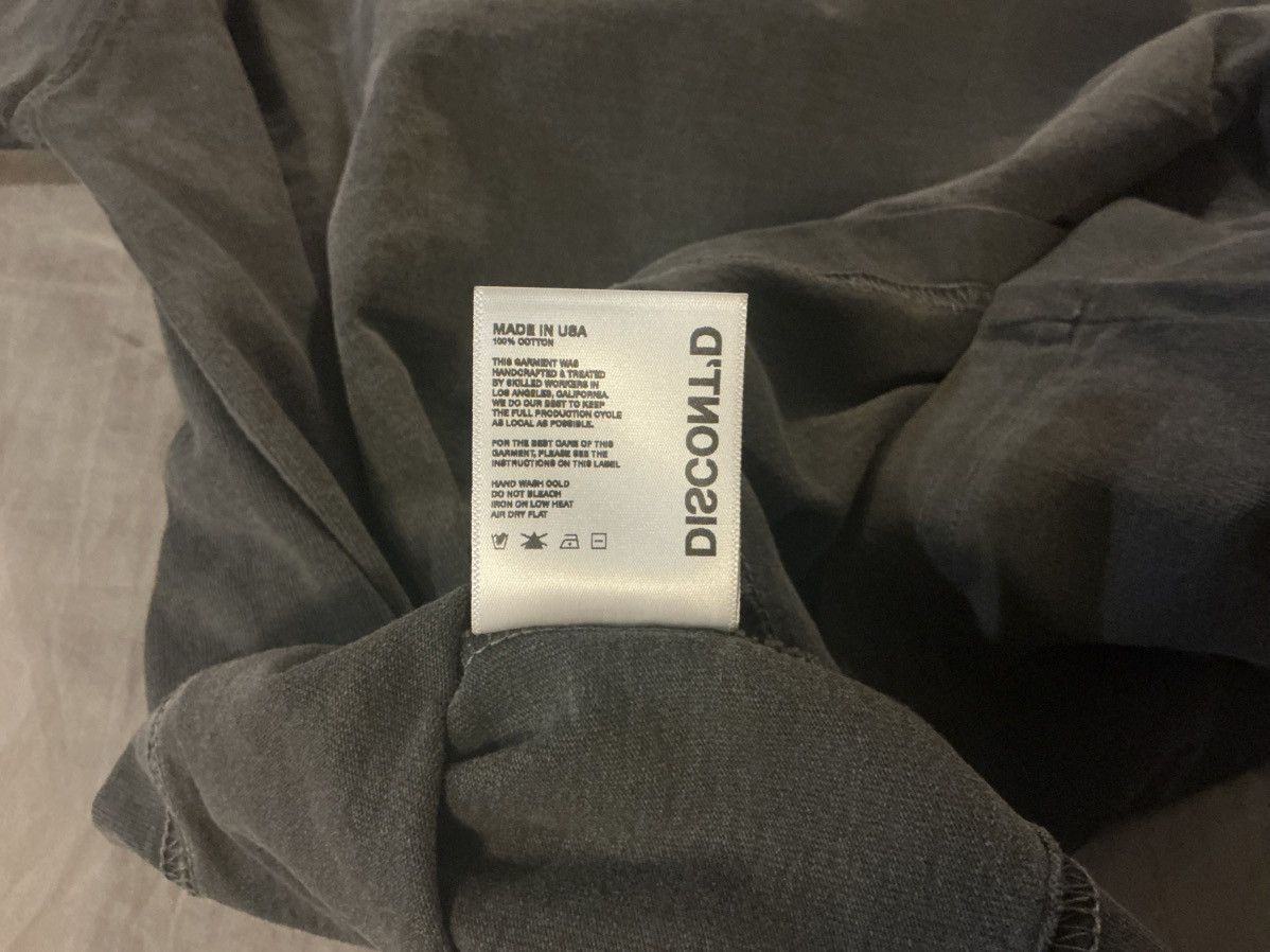 DISCONTD charcoal raglan longsleeve tee