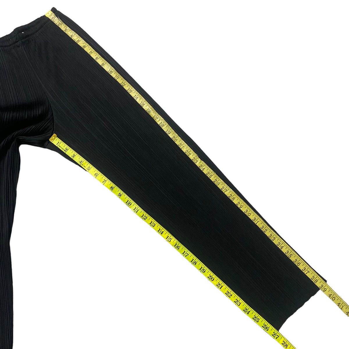 Pleats Please Issey Miyake Vintage Pleats Please Black Pants Straight Leg Size US 30 / EU 46 - 19 Thumbnail