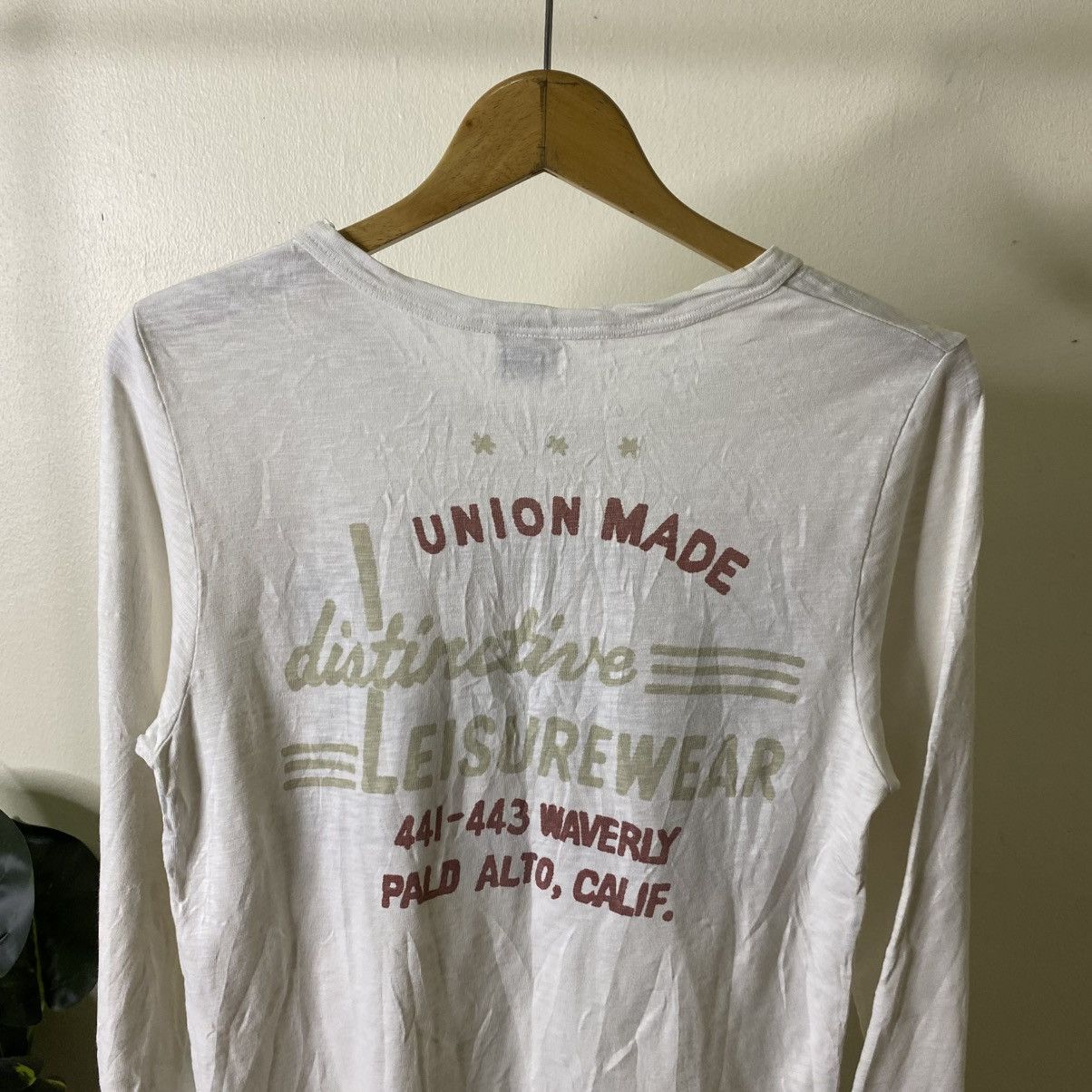 Blue Blue Japan Union Made Hearts Warehouse Dubbleworks McCoy LS T Shirt Size US S / EU 44-46 / 1 - 7 Thumbnail