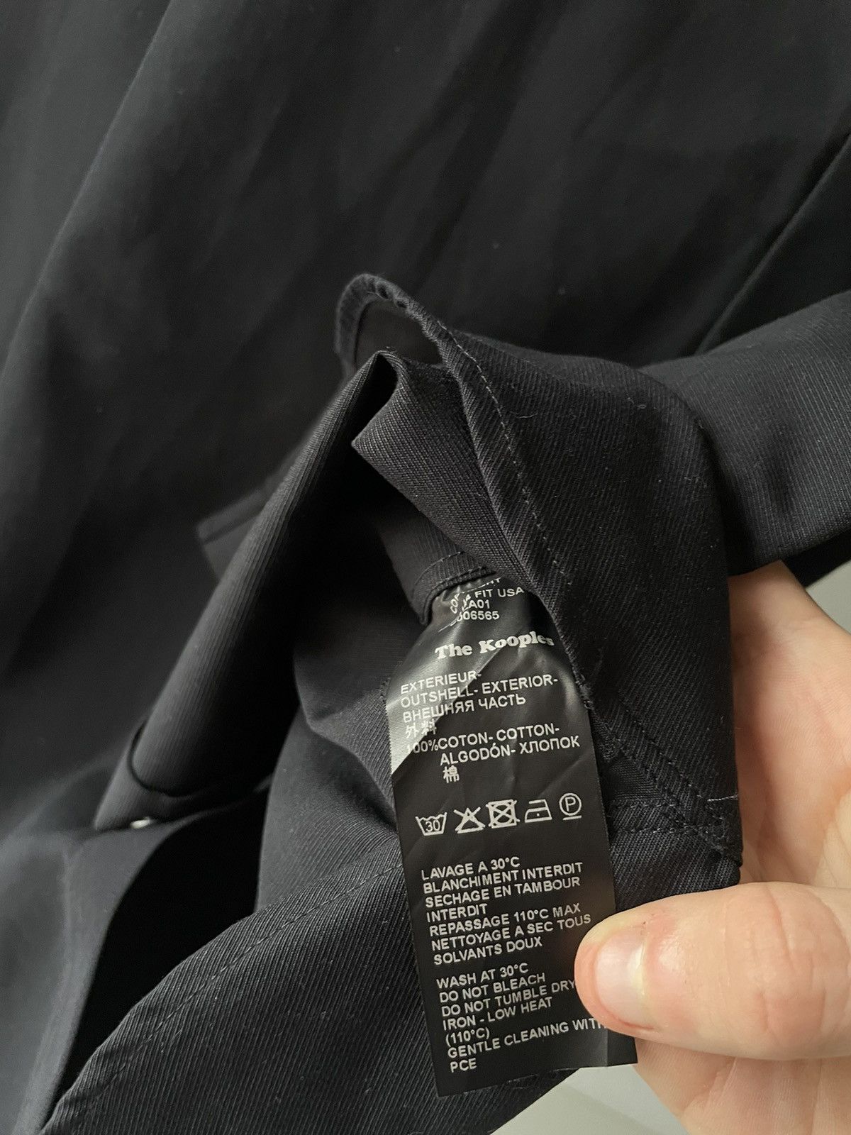 The Kooples The Kooples Shirt Button Up Black Chrome Hearts Style Skull Size US XS / EU 42 / 0 - 12 Thumbnail