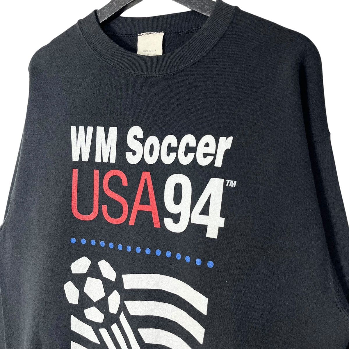 Vintage Vintage 1994 USA World Cup Football Soccer Sweatshirt Size US L / EU 52-54 / 3 - 2 Thumbnail
