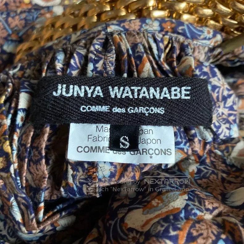 Junya Watanabe Junya Watanabe Metal Accessories Cotton Floral Vintage Dre Size S / US 4 / IT 40 - 7 Thumbnail