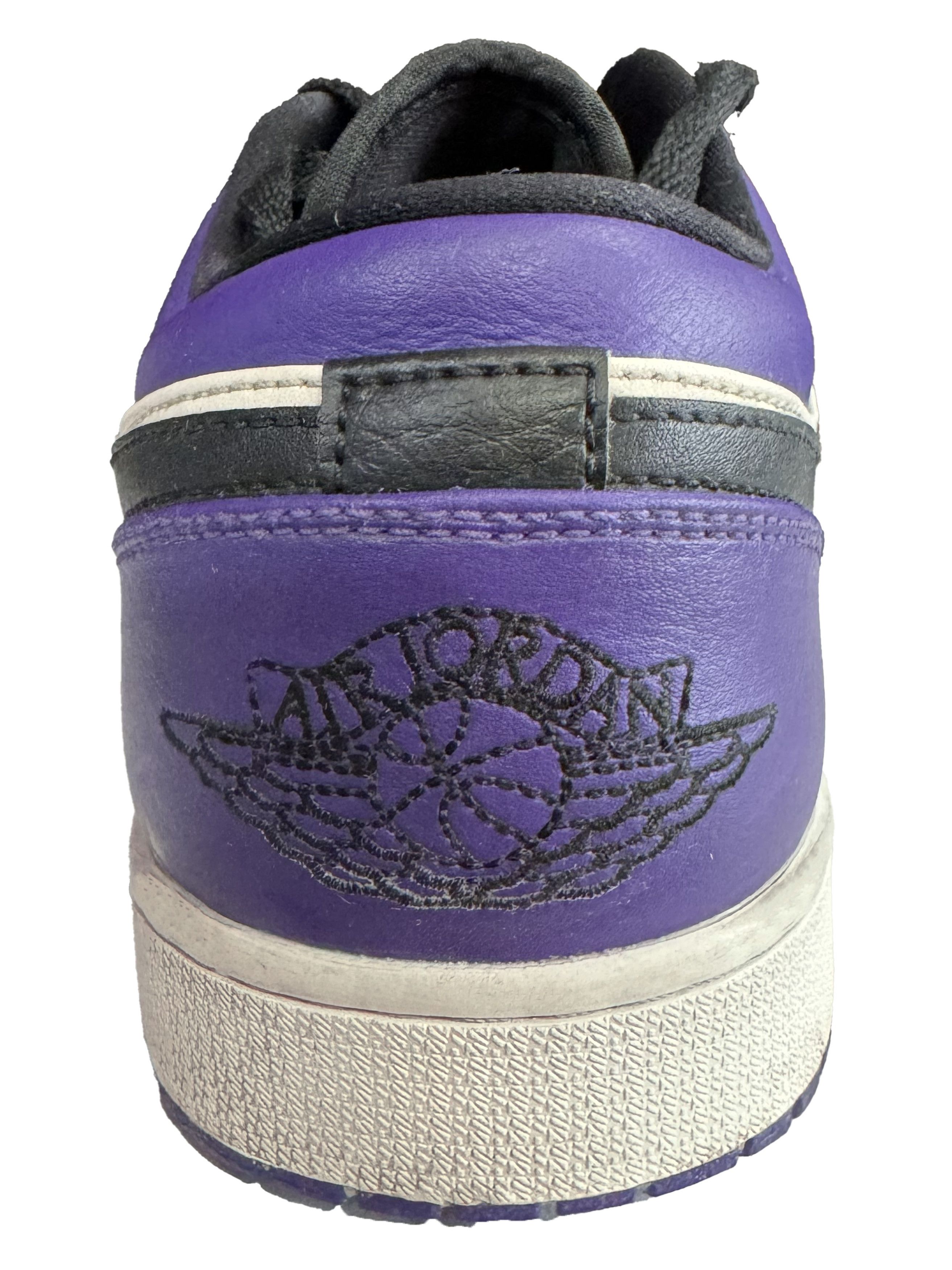 Nike Jordan 1 Low Court Purple Size US 12 / EU 45 - 5 Thumbnail