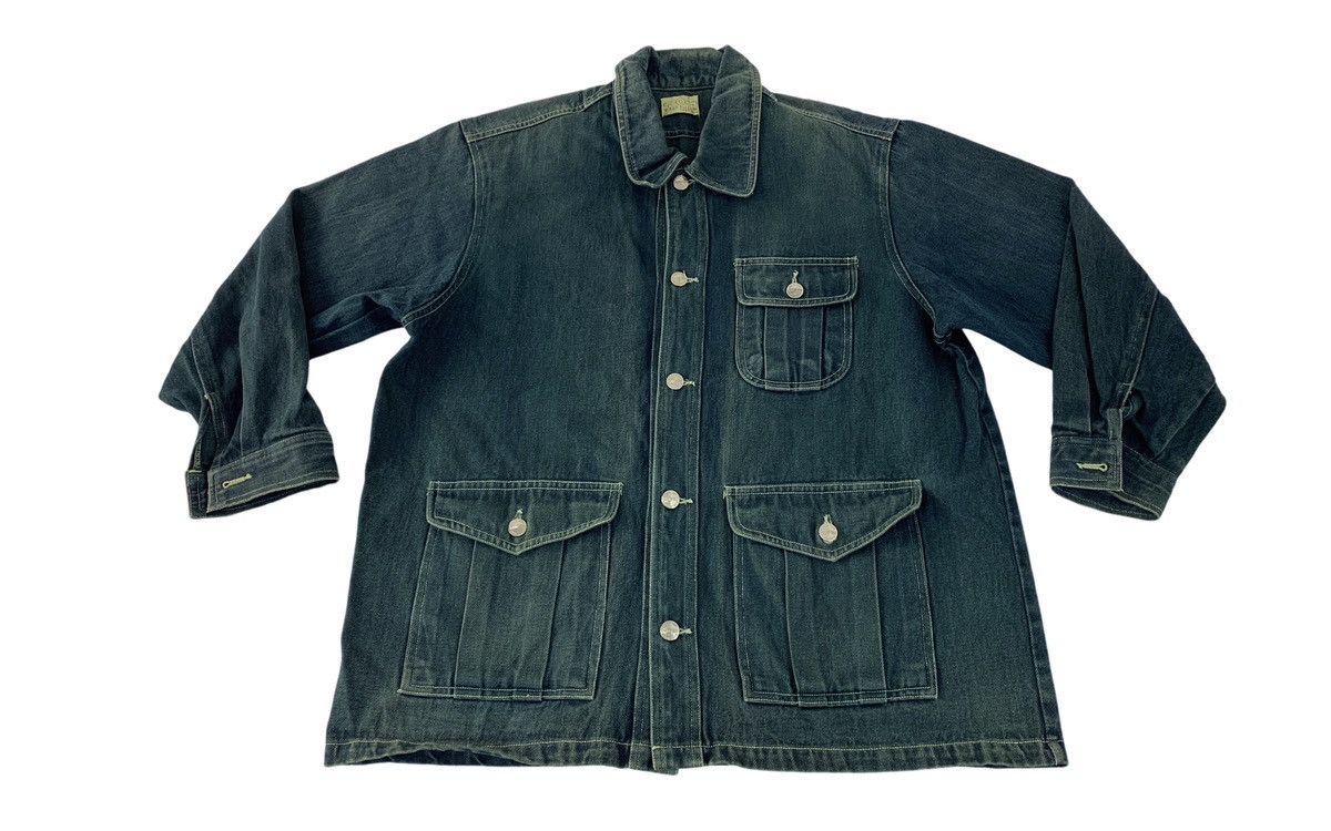 Other Jolly Fellow 1951 Chore Denim Multi pockets Trucker Western Size US L / EU 52-54 / 3 - 1 Thumbnail