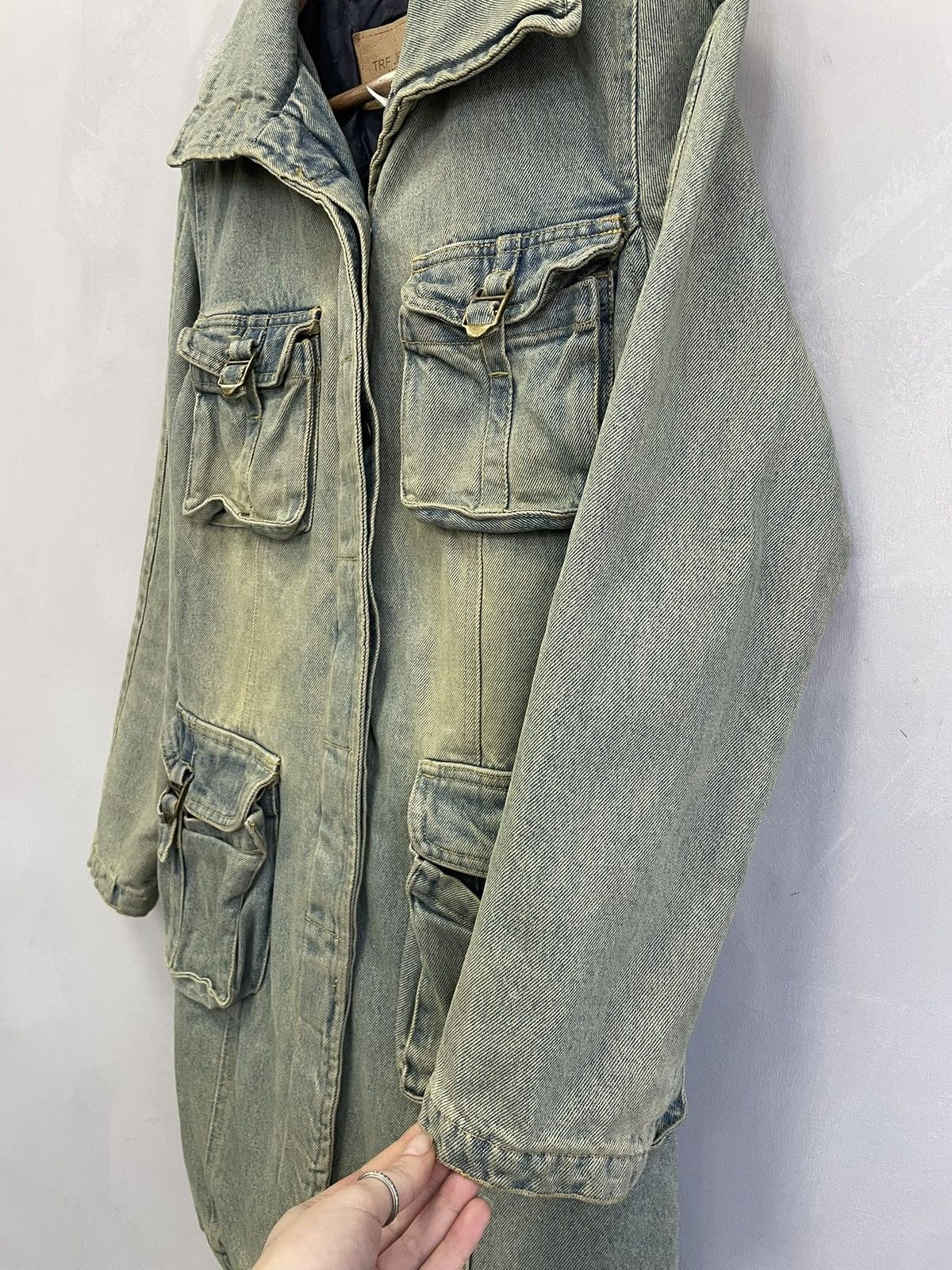 PPFM Rare Multipocket denim hysteric glamour style jacket hype Size US S / EU 44-46 / 1 - 6 Thumbnail