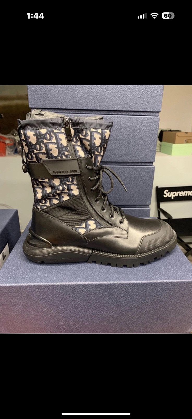Dior Dior x kim jones oblique boots men’s Size US 10 / EU 43 - 4 Thumbnail