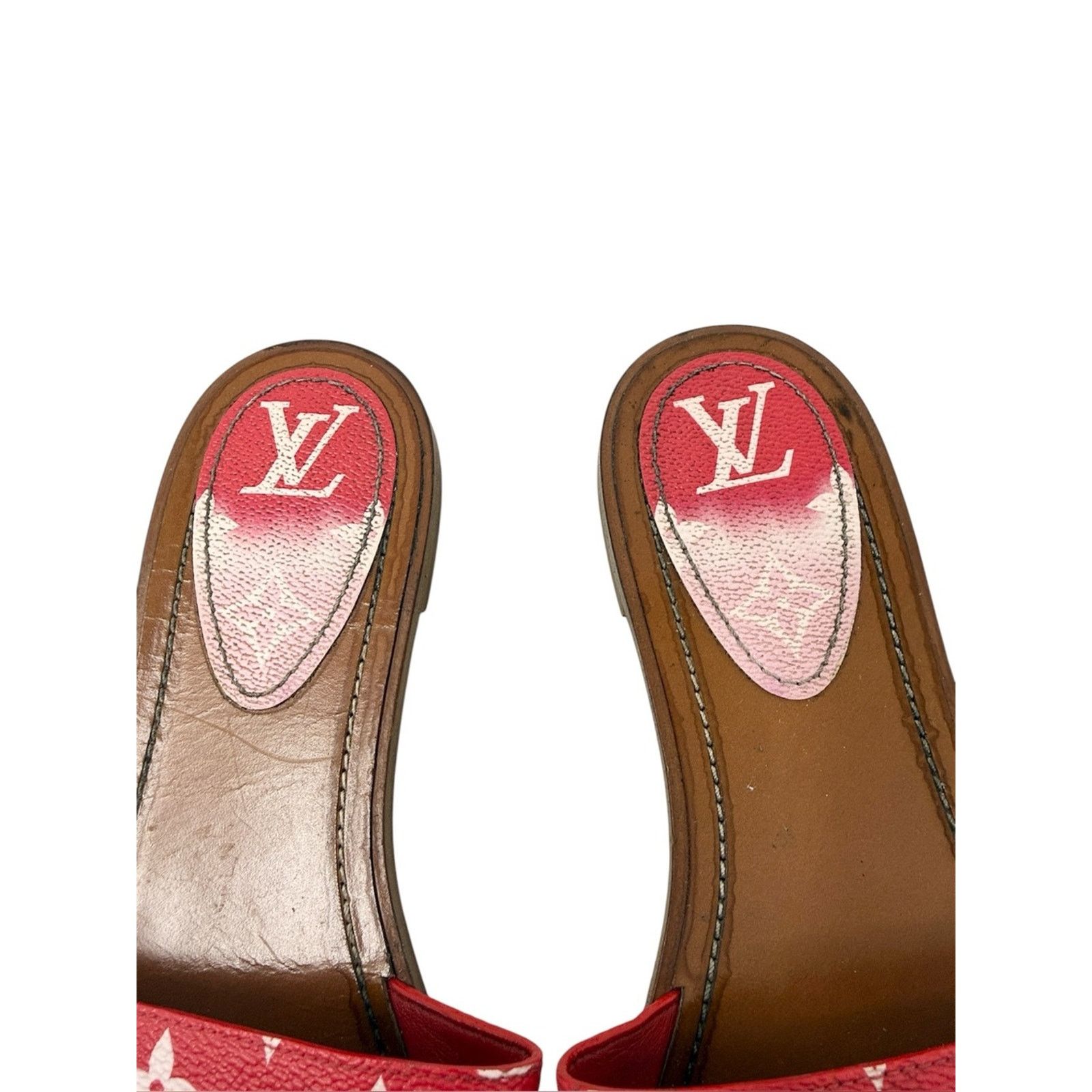 Louis Vuitton Louis Vuitton Escale Tie Dye Monogram Flat Mules Size 39 Size US 9 / IT 39 - 6 Thumbnail