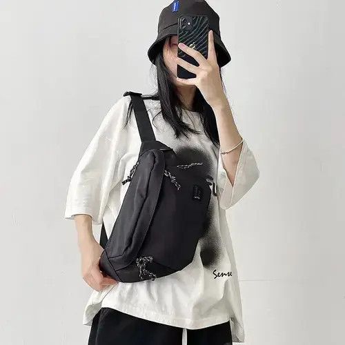 Other Black Hip Hop Belt Bag Size ONE SIZE - 2 Thumbnail