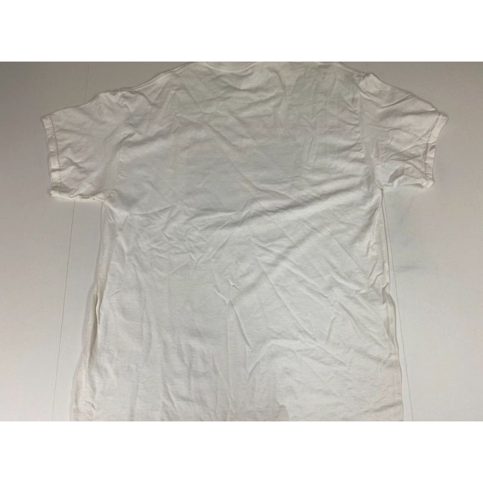 Gildan Gildan Mens T-Shirt Cornhole Tournament White Large Short Sleeve Crew Neck Logo Stretch Classic PTSD Twin Forks Boys? Size US L / EU 52-54 / 3 - 6 Thumbnail