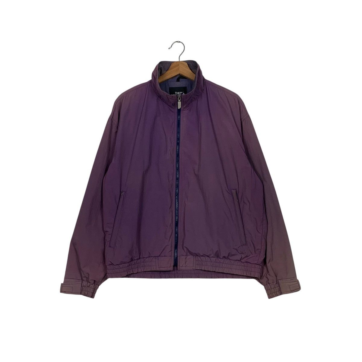 The North Face THE NORTH FACE Big Logo Purple Sun Faded Jacket #1645-C73 Size US L / EU 52-54 / 3 - 3 Thumbnail