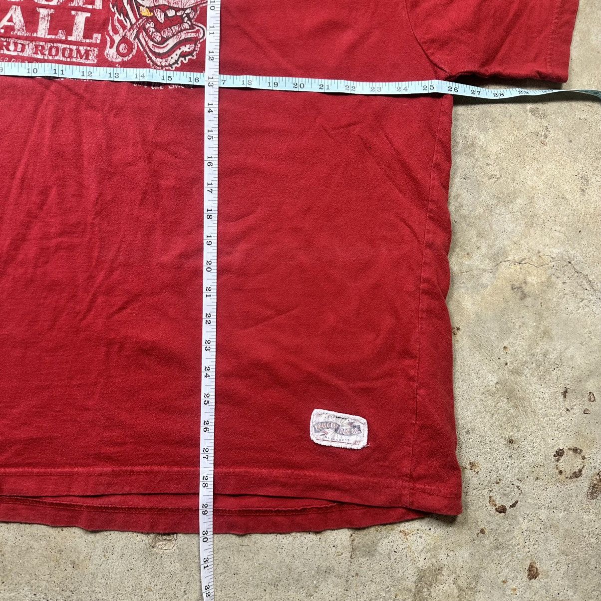 Bugle Boy Vintage 90s Y2K Red Bugle Boy Jeans Pool Hall Shirt Size XL Size US XL / EU 56 / 4 - 7 Thumbnail