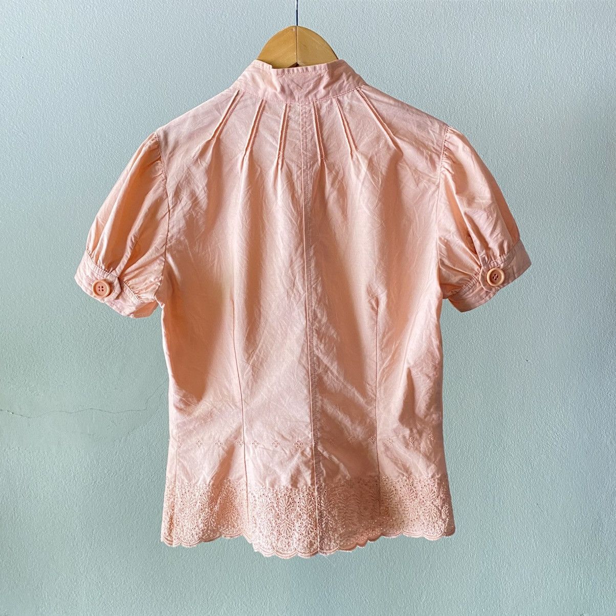 Paul Smith Paul Smith Peach Puff Blouse Size S / US 4 / IT 40 - 2 Thumbnail