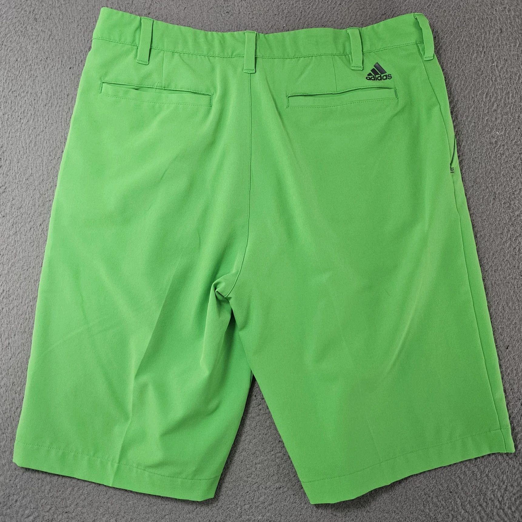Adidas Adidas Shorts Mens 32 Green Golf Performance Stretch Flat Front Activewear Size US 32 / EU 48 - 3 Thumbnail