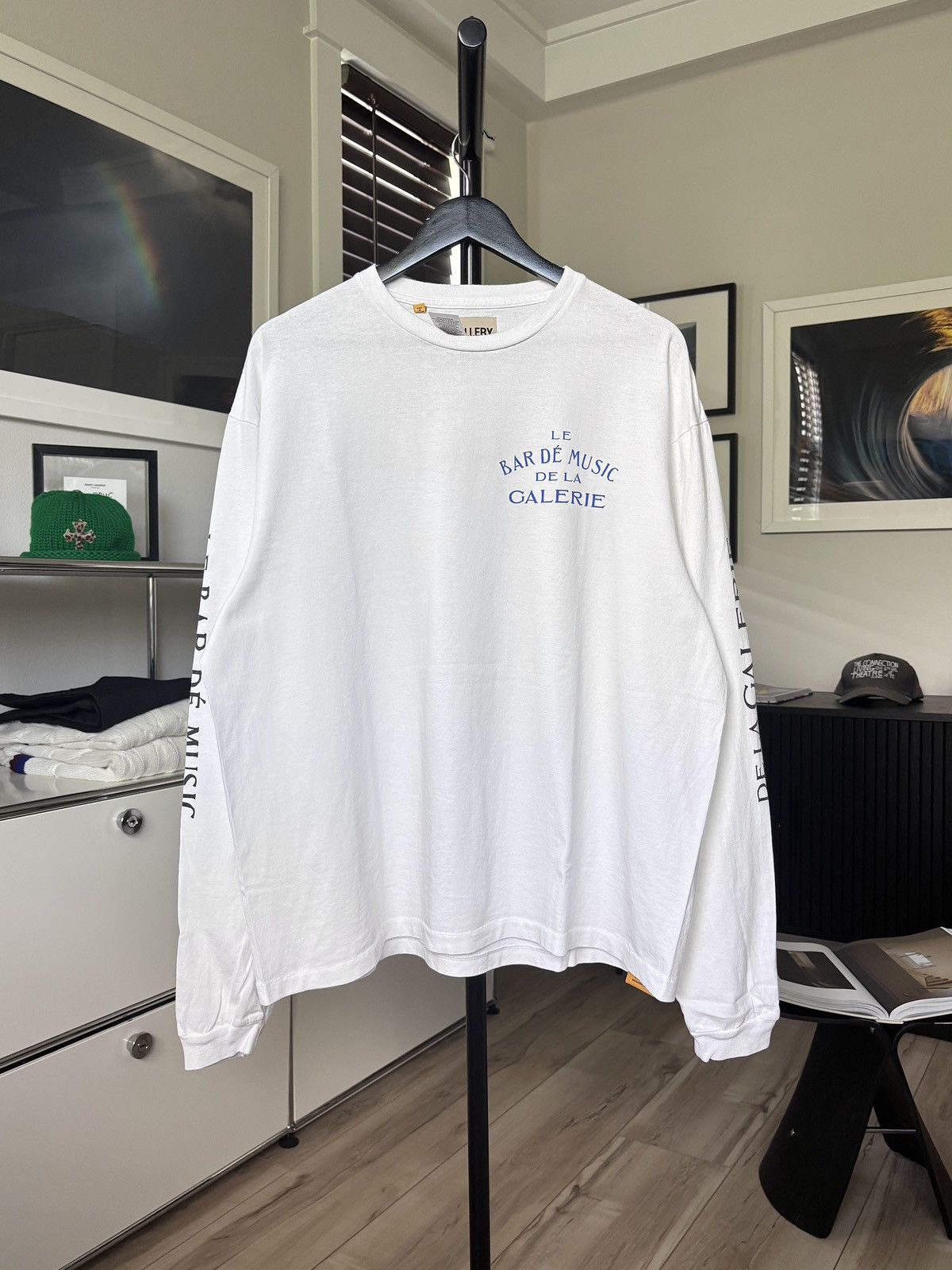 Gallery Dept. GALLER DEPT | BAR MUSIC FRENCH LOGO LONG SLEEVE TEE Size US XL / EU 56 / 4 - 2 Thumbnail