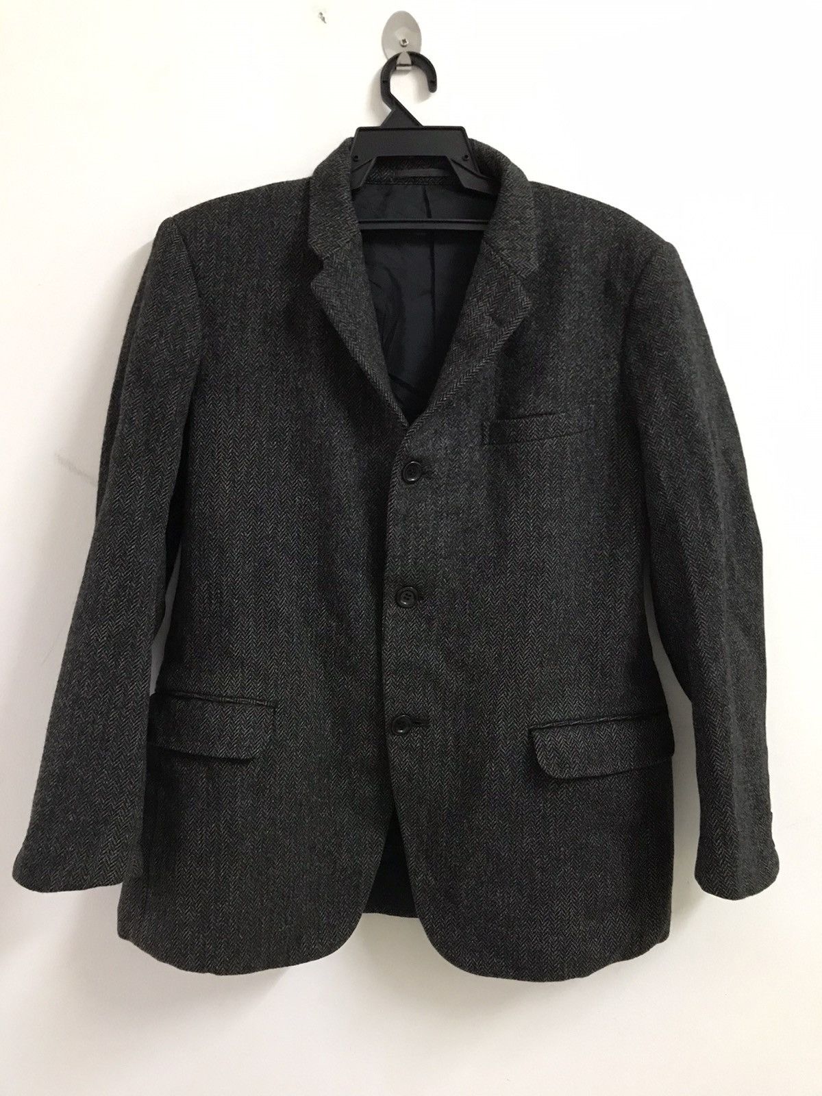 Comme des Garcons RARE Comme des Garçons Homme Striped Coat Jacket Size US M / EU 48-50 / 2 - 8 Thumbnail
