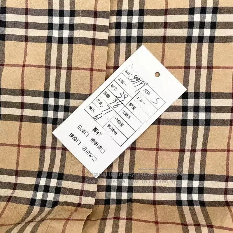 Burberry Burberry Multi-Color Cotton Women's Shirt. Size S / US 4 / IT 40 - 5 Thumbnail