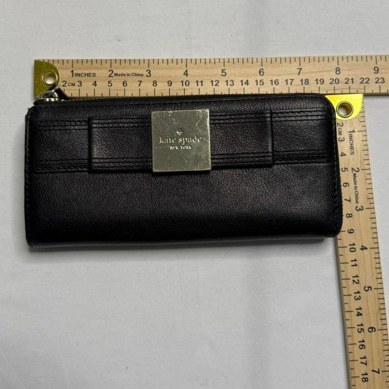 Kate Spade Kate Spade Primrose Layton Leather Wallet Silver Hardware Size ONE SIZE - 5 Thumbnail