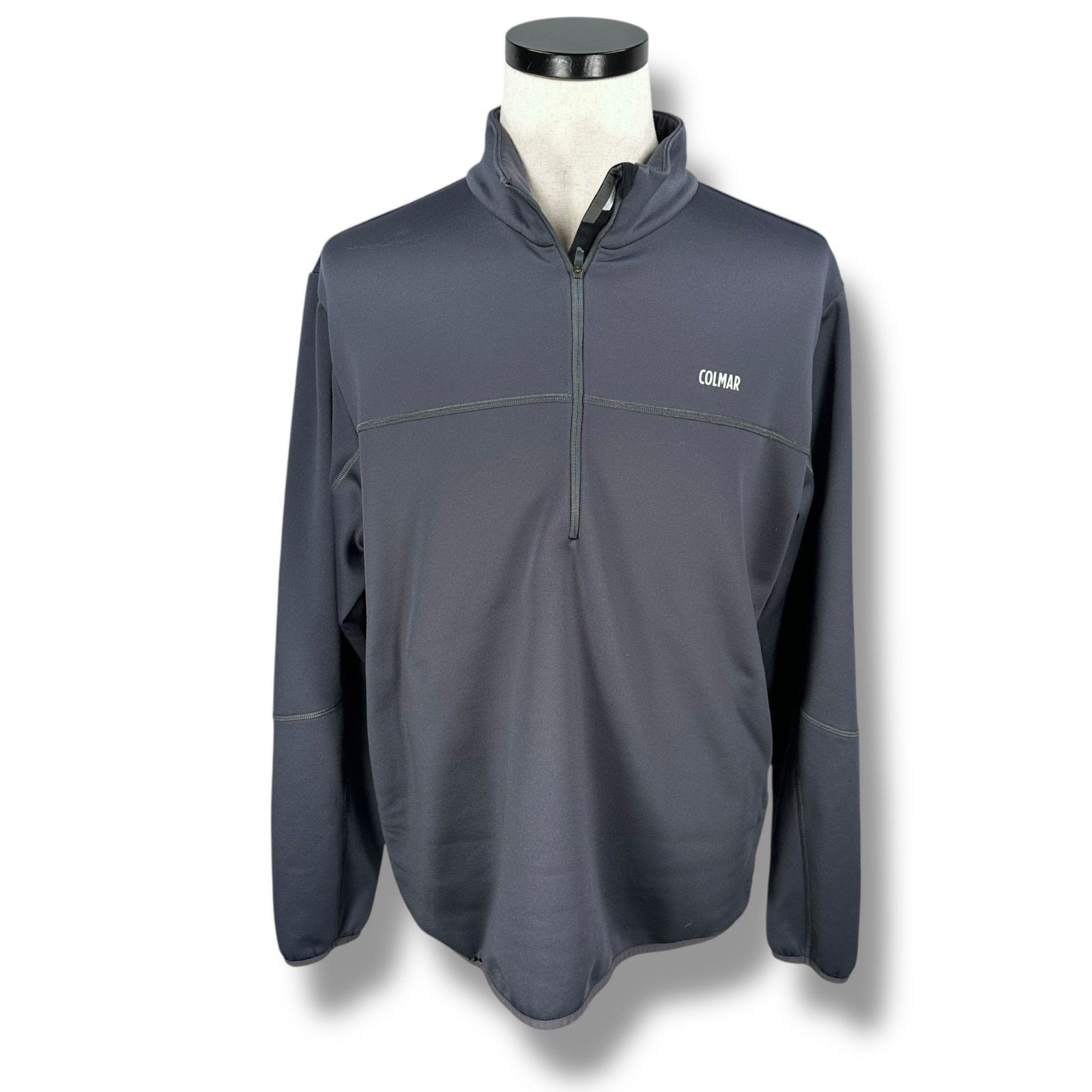 Colmar Colmar Zip Sweatshirt Men's 2XL Gray Long Sleeve Pullover Size US XXL / EU 58 / 5 - 1 Thumbnail