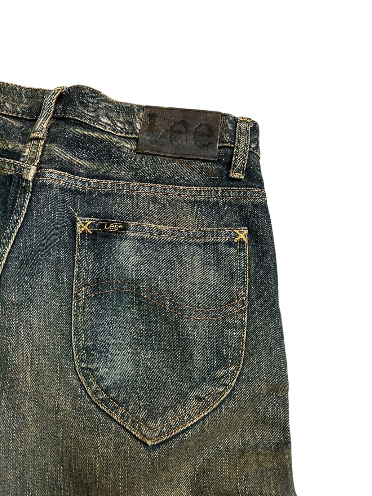 Japanese Brand × Kapital × Vintage Flare Vtg LEE RIDERS Mud Wash Japanese Denim Jeans🎌☠️☠️🎌 Size US 30 / EU 46 - 12 Thumbnail