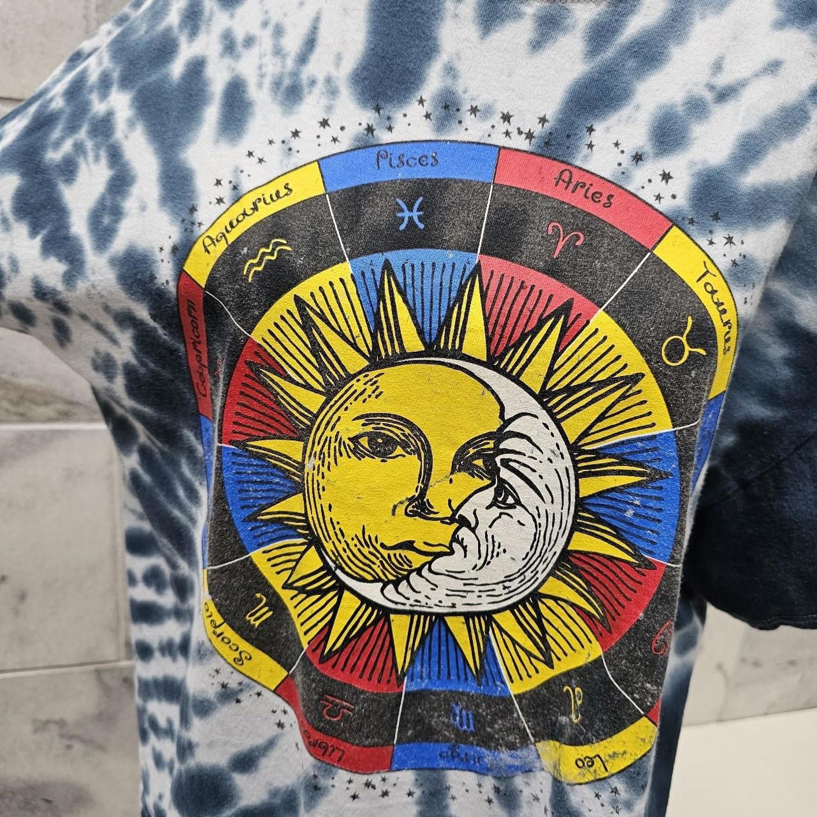 Other Women's Tie-Dye Sun and Moon T-shirt Size XL / US 12-14 / IT 48-50 - 3 Thumbnail