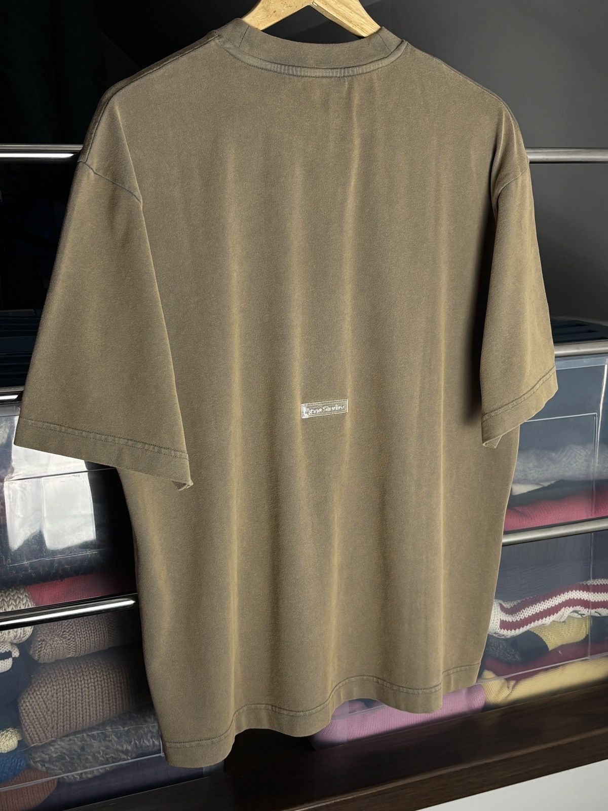 Acne Studios Acne Studios Faded Oversized Boxy T-Shirt Size US S / EU 44-46 / 1 - 5 Thumbnail