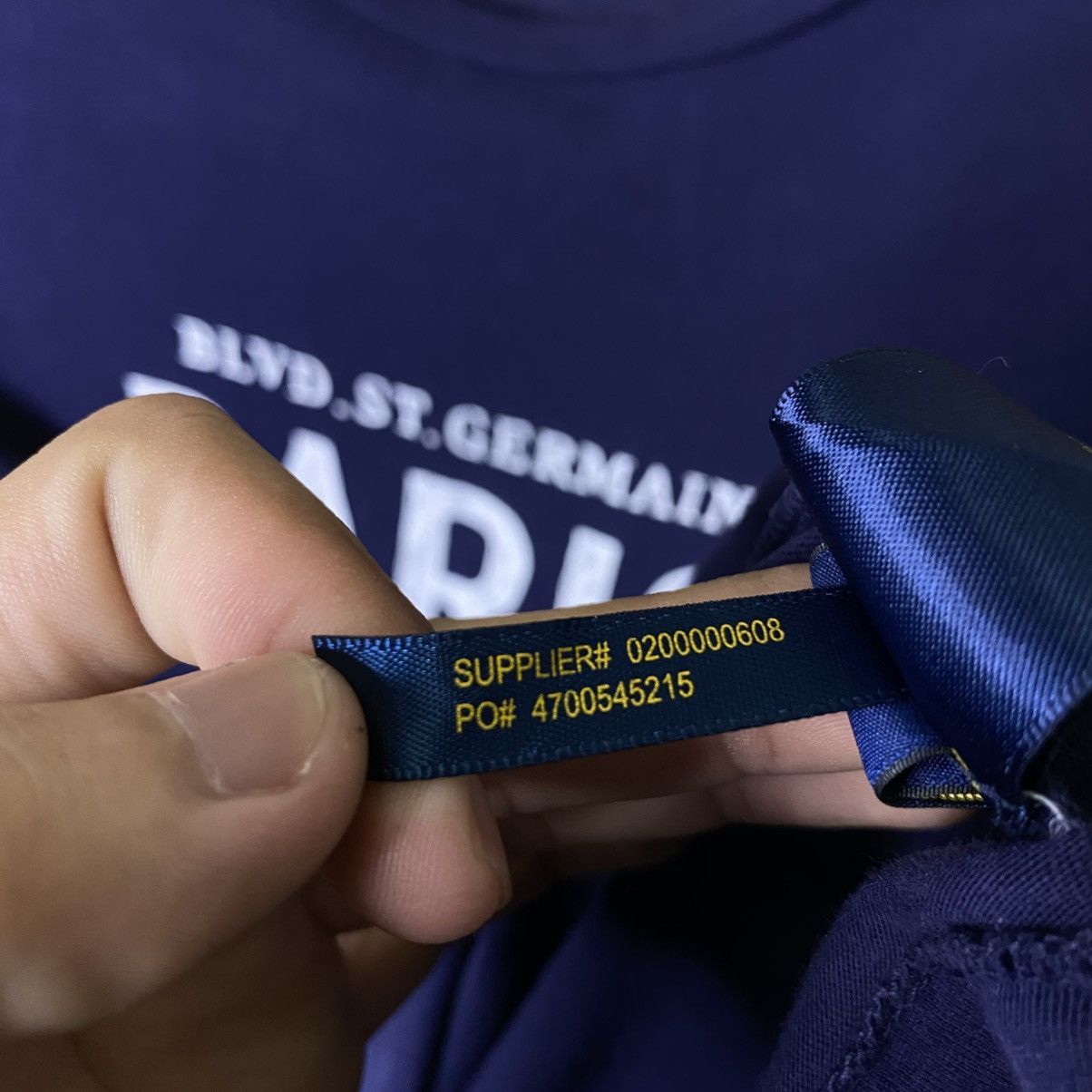 Polo Ralph Lauren Polo Ralph Lauren Paris Saint Germain PSG Tshirt Size US M / EU 48-50 / 2 - 10 Thumbnail
