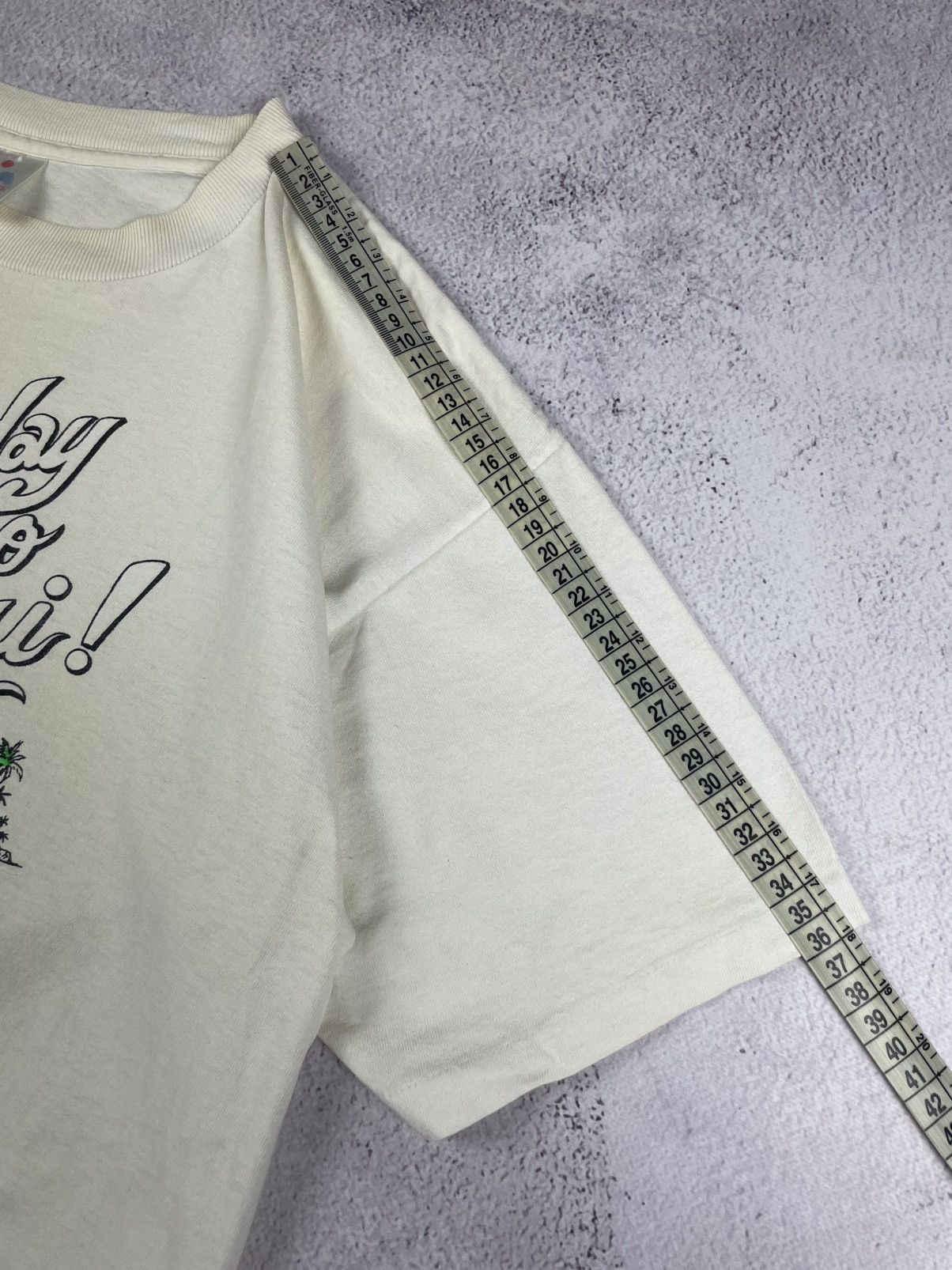 Vintage Vintage 70 80s Here Today Gone To Maui Hawaii T-shirts sz L Size US L / EU 52-54 / 3 - 11 Thumbnail