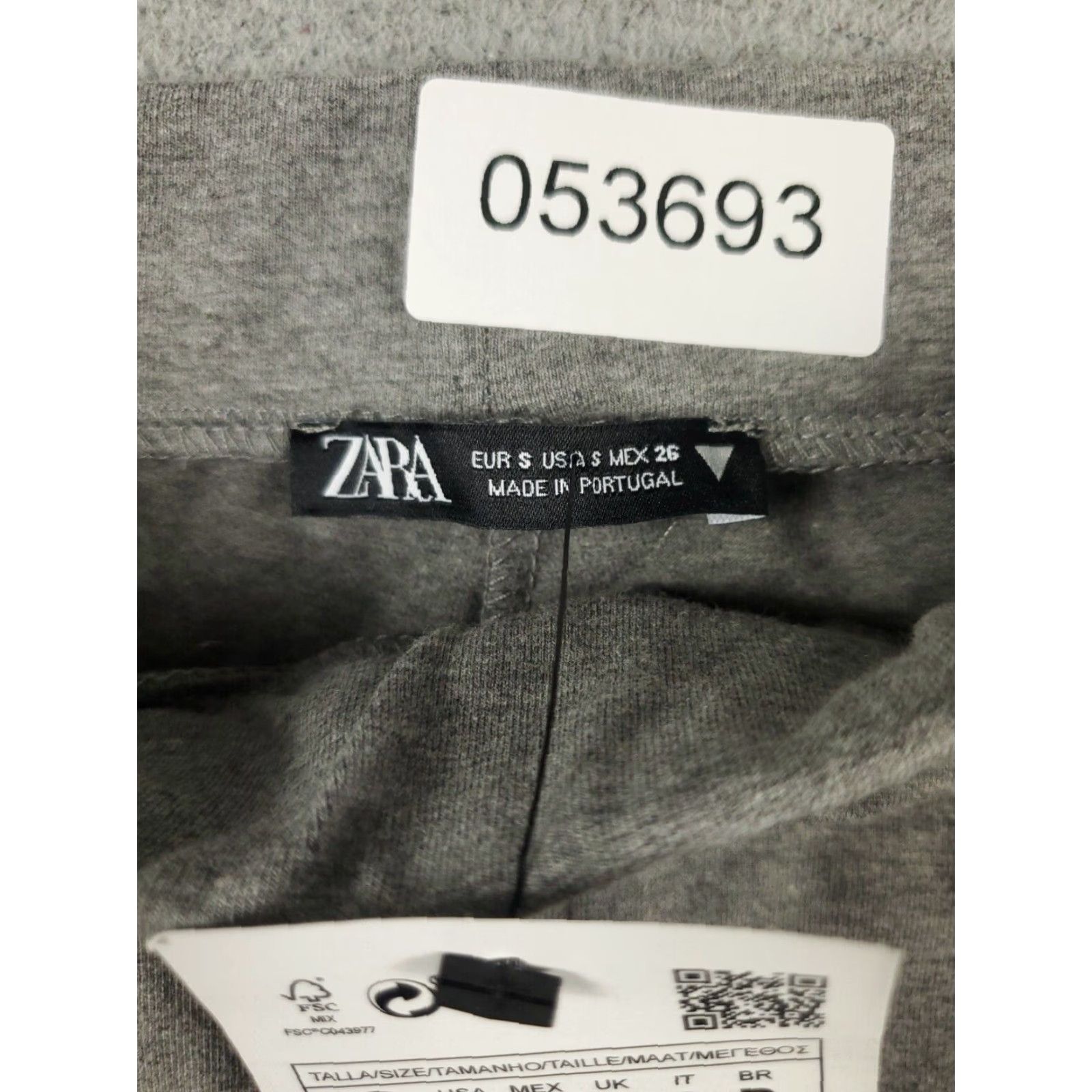 Zara Zara Pants Womens Size Small Gray Yoga Stretch Leggings Ladies Jasmine? Size 28" / US 6 / IT 42 - 7 Thumbnail