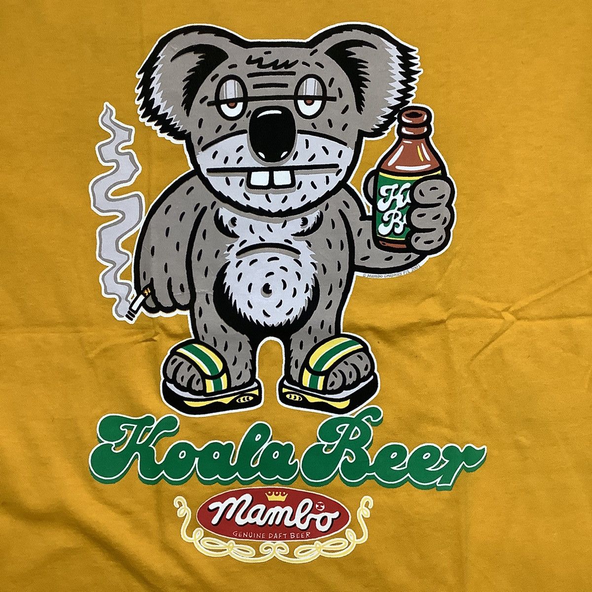 Mambo × Vintage 2000s Mambo Koala Beer Tee Size US S / EU 44-46 / 1 - 8 Thumbnail