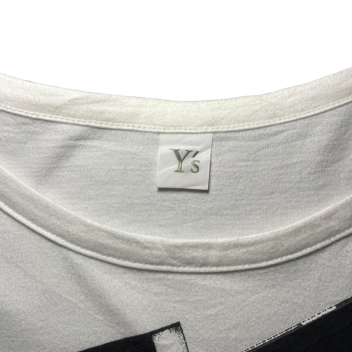 Y's Y's Yohji Yamamoto Collage Print Loose Neck T-Shirt Size M / US 6-8 / IT 42-44 - 6 Thumbnail