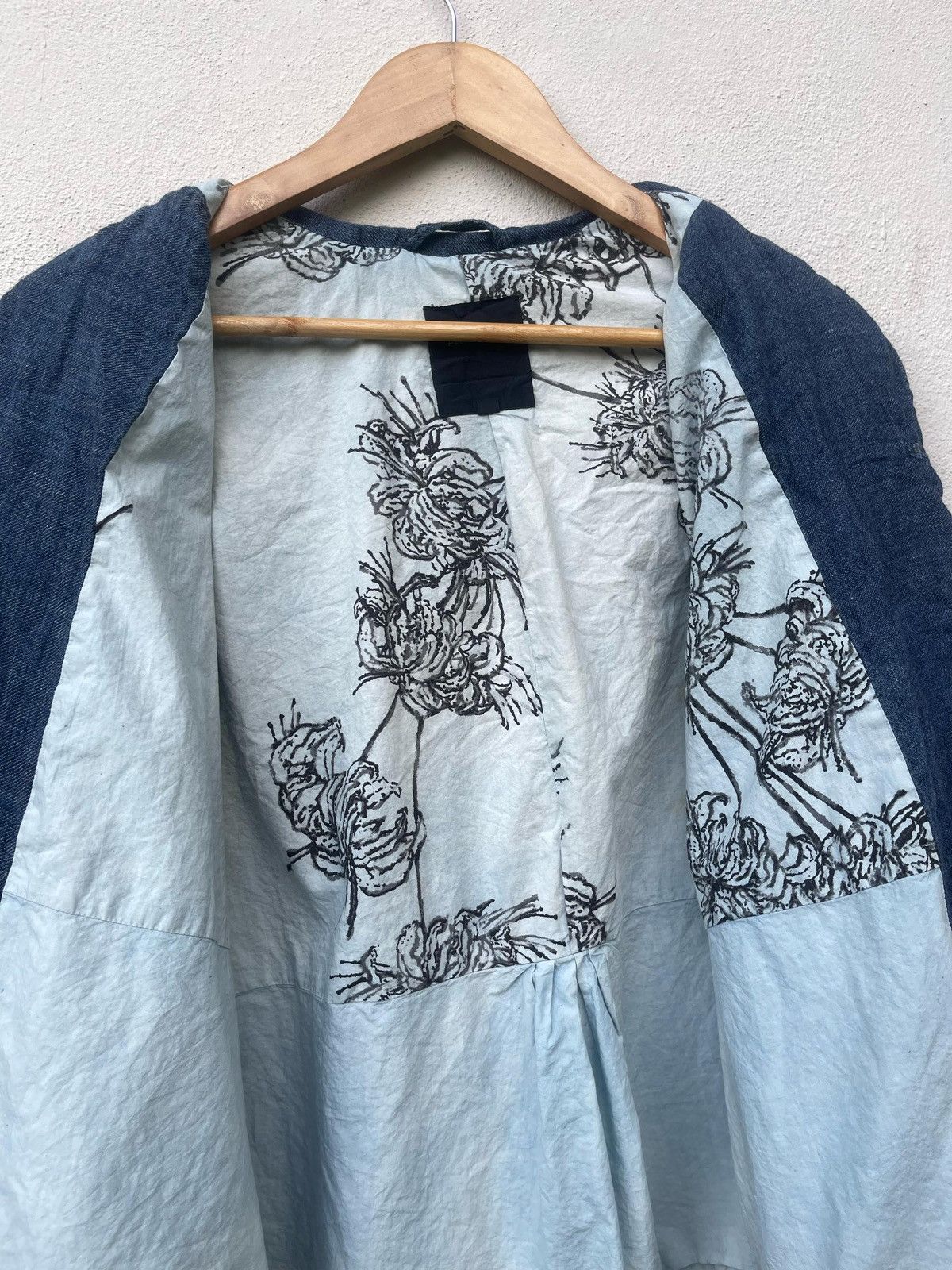 If Six Was Nine × Japanese Brand × Pas de Calais Pas De Calais Denim Jacket Size US L / EU 52-54 / 3 - 12 Thumbnail