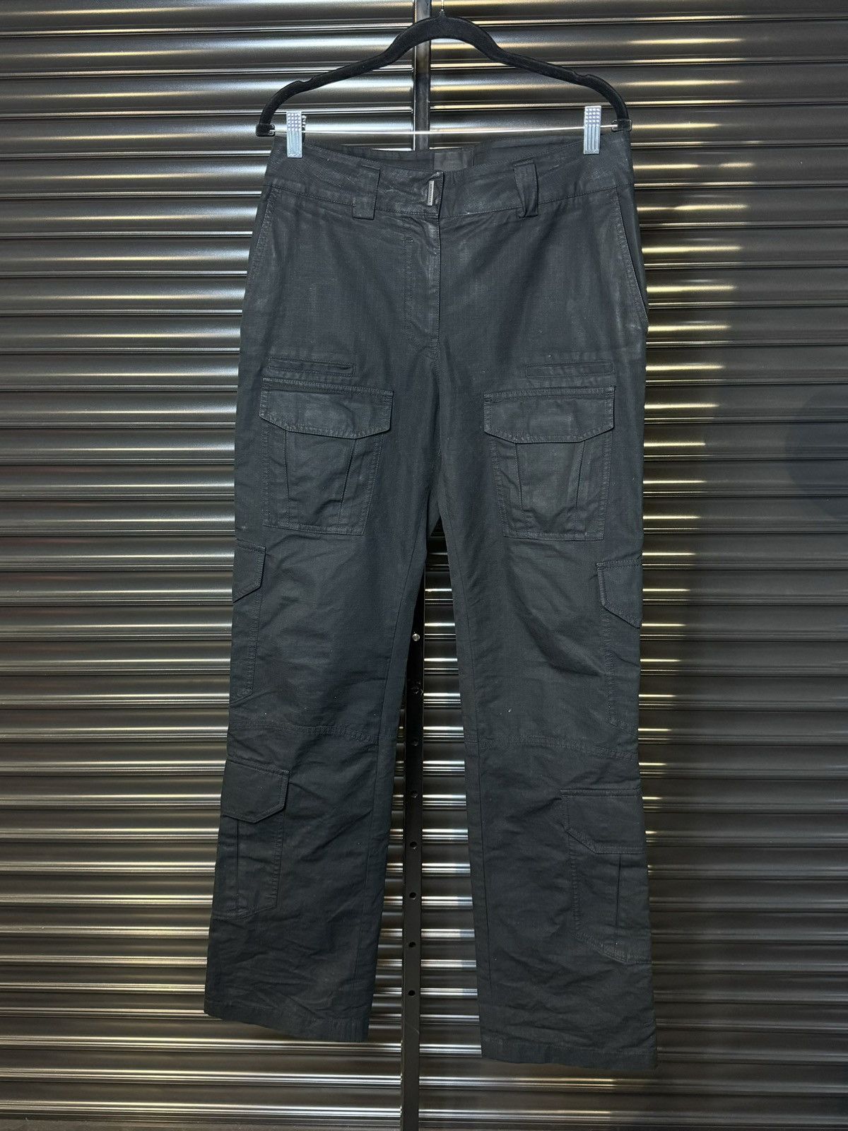 Givenchy Givenchy Black Cargo Pants - Size 40 Size US 33 - 1 Thumbnail