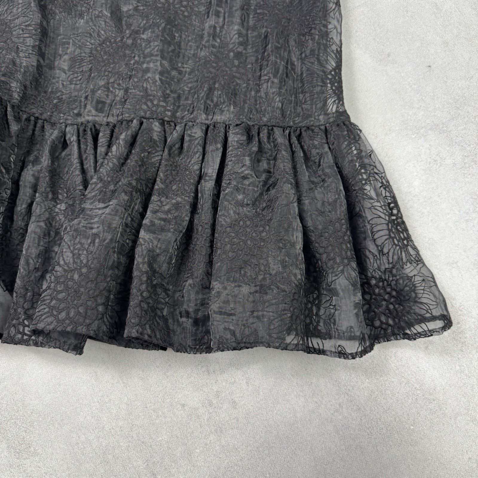 H&M H&M X SANDRA MANSOUR EMBROIDERED SKIRT "NWT" Size UK 10 Size 28" / US 6 / IT 42 - 6 Thumbnail