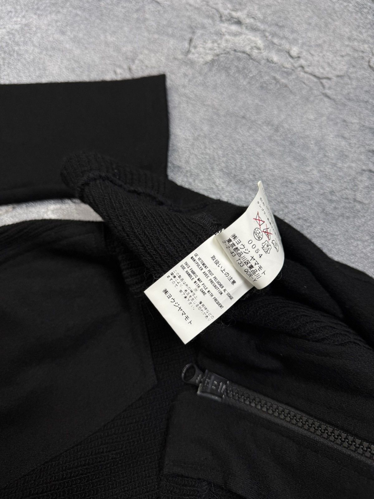 Yohji Yamamoto Y’s Yohji Yamamoto Wool Ribbed Zip Knit Pocket Sweater Size US XL / EU 56 / 4 - 16 Thumbnail