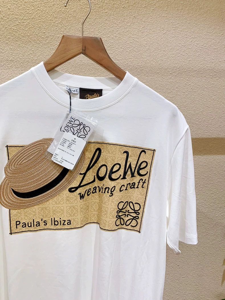 Loewe LOEWE Logo embroidered short sleeve dress Size S / US 4 / IT 40 - 3 Thumbnail