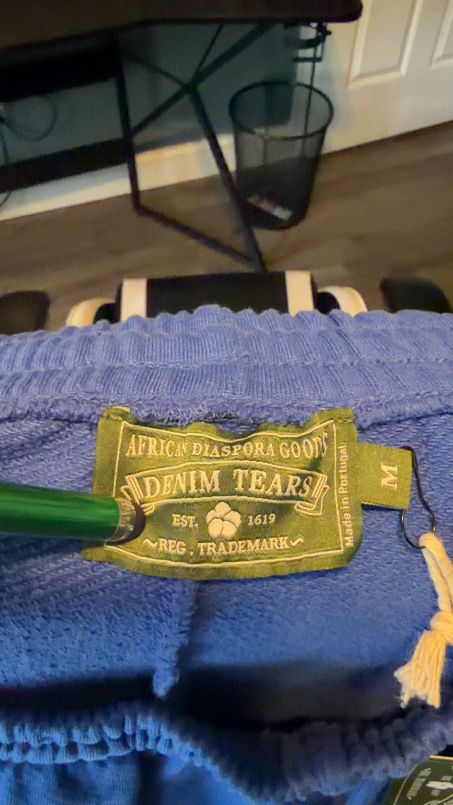 DENIM TEARS Denim Tears Blue Cotton Wreath Medium Size US 32 / EU 48 - 8 Thumbnail