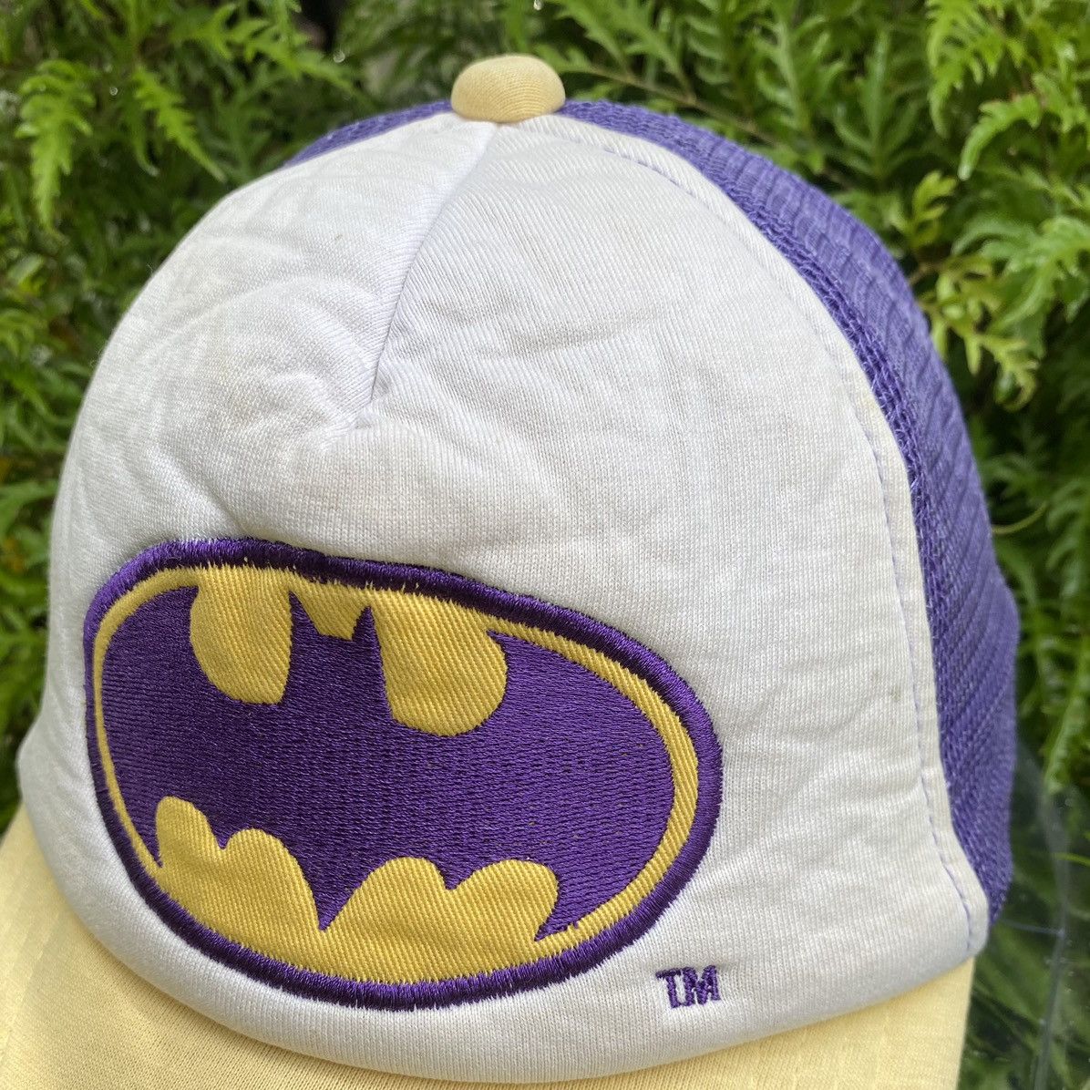 DC Comics × Marvel Comics × Vintage Vintage Batman DC Comics Cap Embroidery Logo Batman Size ONE SIZE - 7 Thumbnail