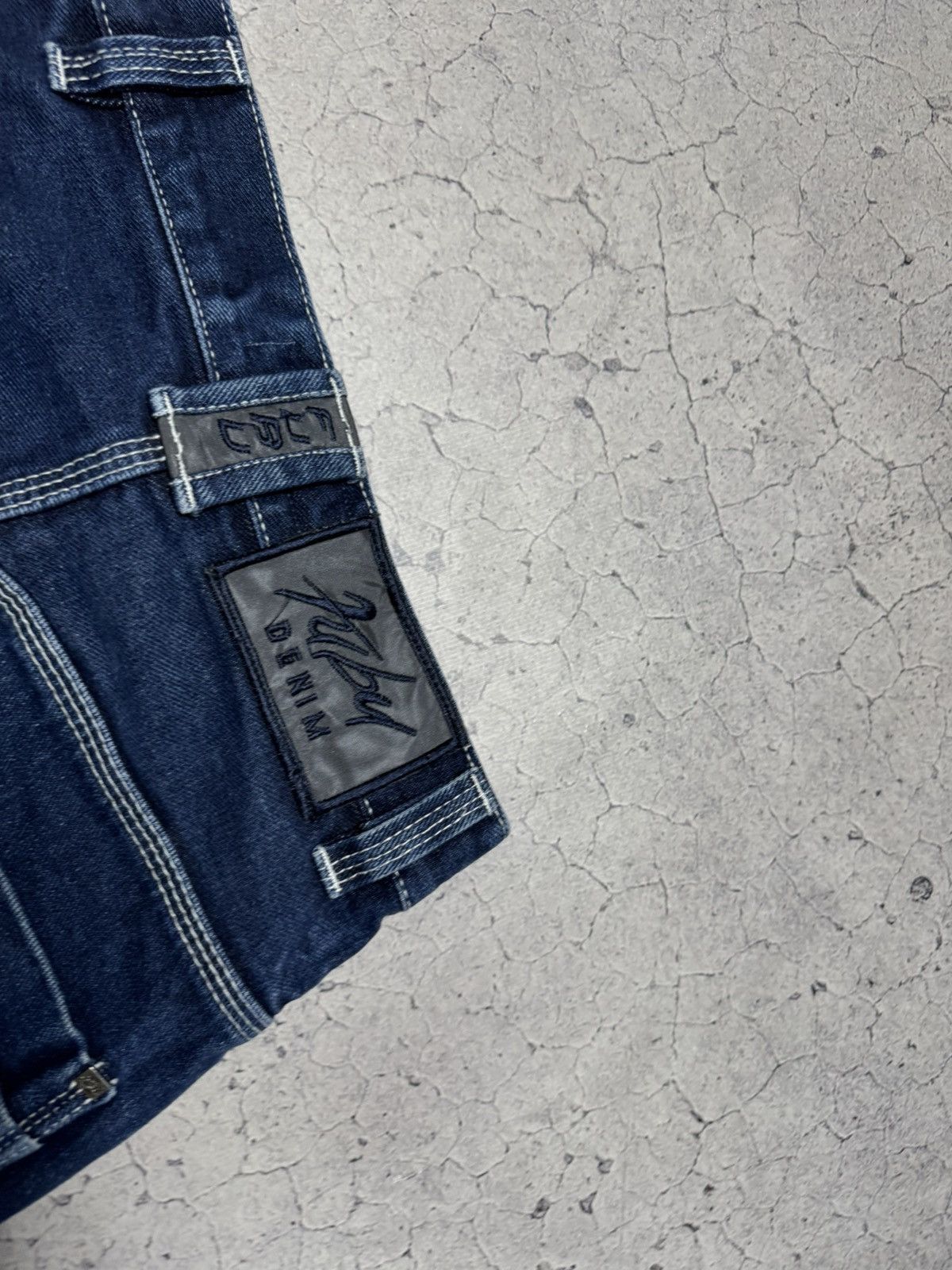 Fubu Vintage Fubu Cargo Rap Baggy Jeans Denim Hype Size US 28 / EU 44 - 11 Thumbnail